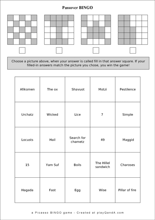 Picassobingogifplay4 Play Q and A